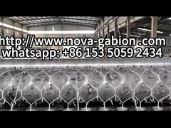 Hexagonal Woven Mesh River Control Gabion Basket For Coastal Protection