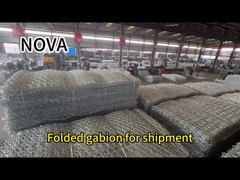 Nova Gabion Wire Mesh Factory Stone Boxes Hexagonal Galvanized Zinc Coating