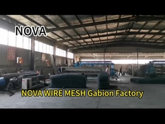 Hexagonal Gabion Mesh Production - NOVA WIRE MESH Factory Showcase For Quality Stone Cage Solutions