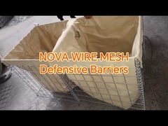 Military-Grade Galvanized Welded Mesh Retaining Walls for Perimeter Security