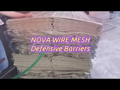 NOVA WIRE MESH-Modular Steel Defensive Wall - Quick-Assembly for Border Patrol Stations