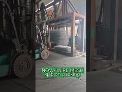 Custom-Designed Woven Gabion - Decorative Patterns for Landscape Architecture