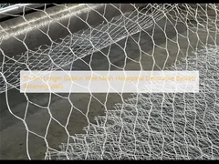 1m-6m Length Gabion Wire Mesh Hexagonal Decorative Baskets Retaining Walls