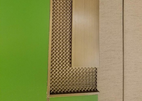 Ss304 Powder Coating Decorative Stainless Steel Mesh For Decorating