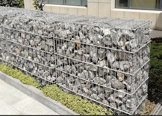 PVC Coated Welded Gabion Mesh 50mmx50mm, 380-550N/mm2 Strength
