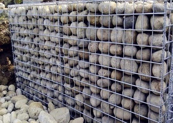 2.0mm Durable Welded Gabion Baskets Long Lifespan In Decoration Area