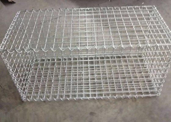 2.7mm Galvanized Steel Wire Retaining Wall Gabion Baskets Zinc Coating