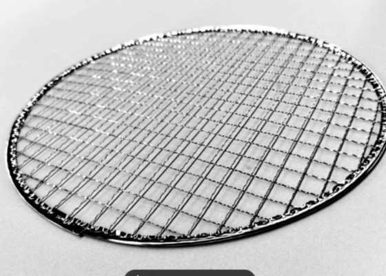 304 Stainless Steel BBQ Grill Mesh 12x12 Inch Nonstick