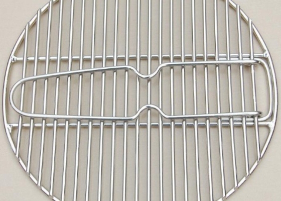 Lightweight Bbq Grill Mesh 304 Stainless Steel Round As Cooking Grate