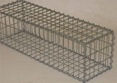 Welded Retaining Wall Gabion Baskets Customized Size Long Life Span