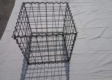 Wire Fabric Welded Mesh Gabions Stone Basket / Heavy Duty Galvanized Gabion Box