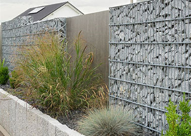 Hot Dipped Welded Mesh Gabions Square Hole Shape For Architectural Cladding