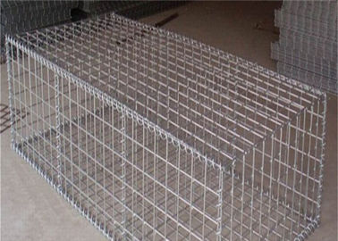 Galvanized Gabion Wall Fence 2&quot; × 2&quot; / 3&quot; × 3&quot; / 4&quot; × 4&quot; Mesh Opening