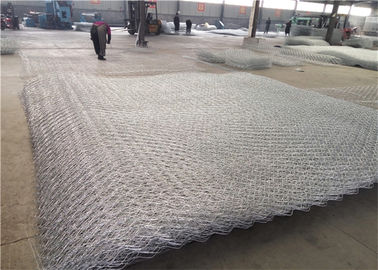 Galvanized Gabion Wire Mesh 2.0-4.0mm Wire Diameter 60x80mm Hole Size