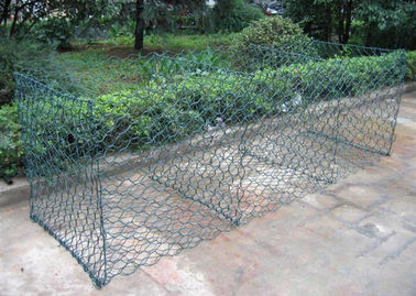 Double Twist Hexagonal Gabion Stone Cages 2x1x1 M Size High Strength
