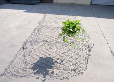 Galvanized Hexagonal Gabion Baskets 2.0-4.0mm Wire 1x1x1m Size