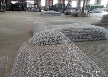 Zinc Coated Metal Gabion Baskets 2.0-4.0mm Wire Diameter