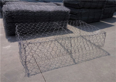 Durable Double Twisted Hexagonal Wire Mesh 60 * 80 / 80 * 100 Mm Hole Size