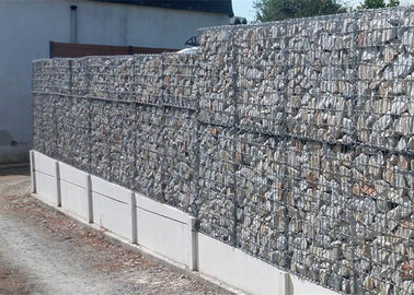 Flood Control Bastion Barrier Metal Gabion Baskets 2&quot; × 2&quot; / 3&quot; × 3&quot; / 4&quot; × 4&quot;