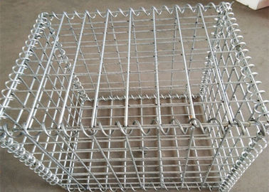 Heavy Zinc Coated Welded Gabion Mesh 100x100mm 3.0-6.0mm Wire