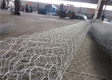 Double Twist Hexagonal Gabion Mesh 2.0-4.0mm Wire Diameter Heavy Zinc Coated