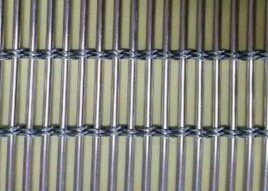 SS Decorative Metal Mesh For Elevator Cabins Screen , Architecture Woven Drapery