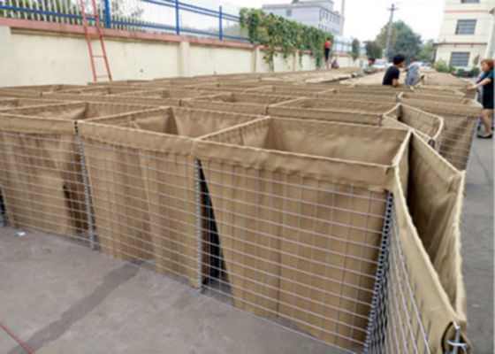 ISO  Welded Gabion Box 3-6mm Wire Diameter 1.98x2.3x1.8m