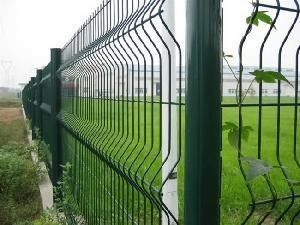 Metal Curved Panel 3D Garden 3.0mm Roll Top Fencing