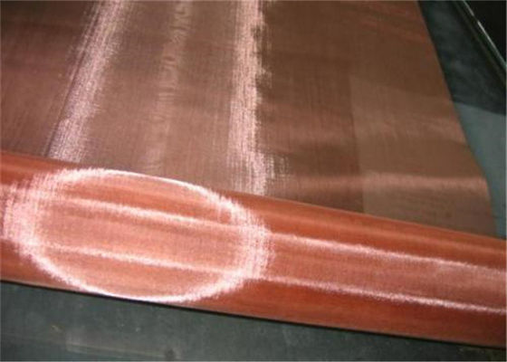 EMF Protection Rf Shielding Room 100 % Pure Copper Woven Wire Mesh/Copper Wire Mesh Screen/Copper Wire Mesh Filter