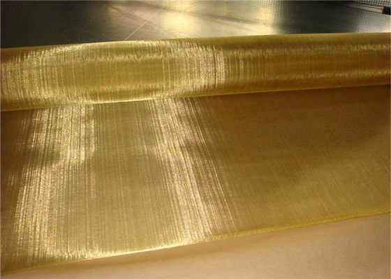 Copper Woven Wire Mesh 1m x 30m, 6-200 Mesh for Filtration