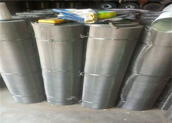 Platinum Electrode Titanium Woven Wire Mesh/ Desalination Filter 400 Micron 50 80 30*300 Titanium Metal Wire Mesh