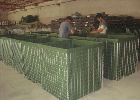 75x75mm 6.0mm itary Defensive Barriers Welded sand filled barriers flood control easy install