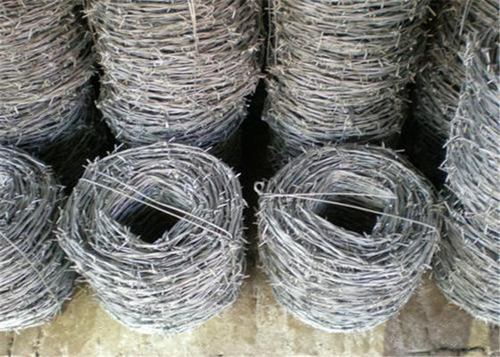 Galvanized Coated 2.5 Mm B And Q Razor Blade Barbed Wire