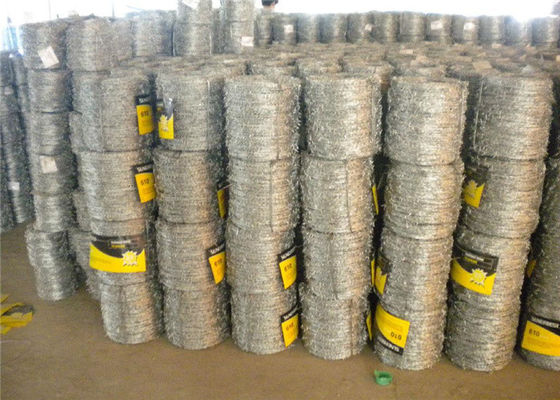 Galvanised And Pvc Coated 1.6mm Concertina Barbed Wire Coil