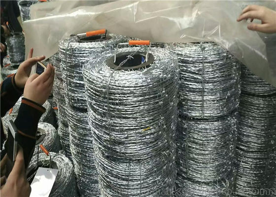 itary 50kg Concertina Razor Barbed Wire 20g Zinc Coated