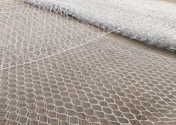 80x100mm Metal Gabion Basket 2x1x1m Riverbank Stability Q235