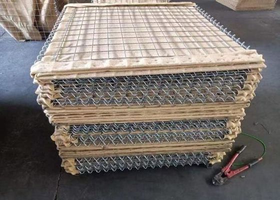 Galvanized  Barrier 4mm-5mm Wire Dia, 300g/m2 Geotextile