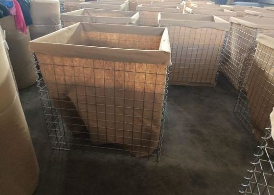Welded Gabion Box 76.2 x 76.2mm 4.0mm Galvanized Steel  Barrier