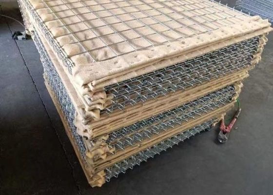 Galvanized  Barrier 4mm-5mm Wire Dia, 300g/m2 Geotextile