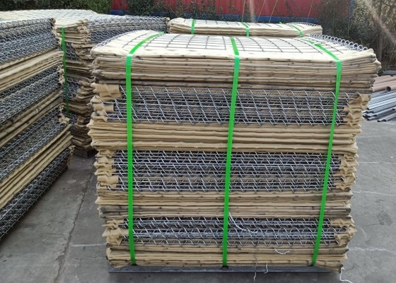 Gabion Gravity Wire Cages Rock Retaining Walls Square / Rectangular Hole Shape