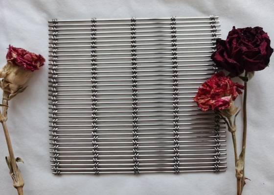 SS 304 Architectural Cable Woven Mesh Panel 3m Width