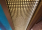 Crimped Woven Pvd Coating Decorative Wire Mesh For Ceiling / Roof