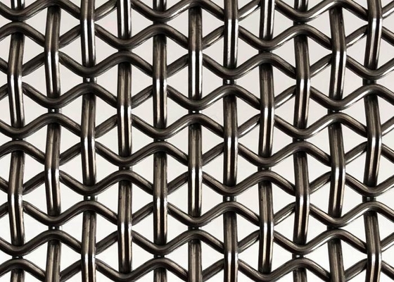 Stainless Steel Decorative Crimped Mesh 4m Width 30m Length
