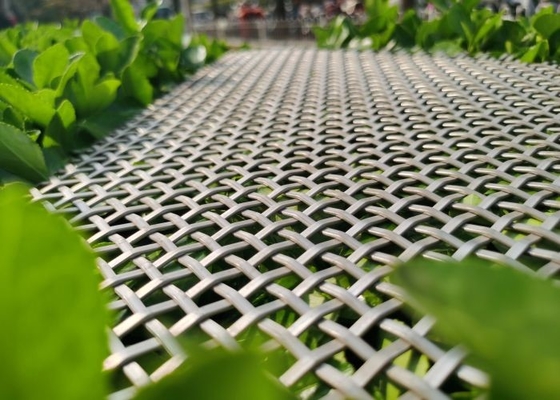 Stainless Steel Architectural Mesh 0.5-1.5mm Thickness 20-80% Open Area