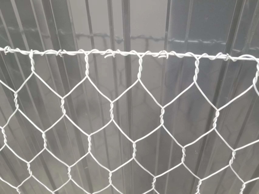 Galvanized Metal Gabion Cage 2x1x1m with 80x100mm Hexagonal Mesh