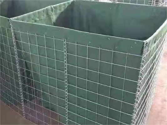 Zinc Coated Welded Defensive Wall Type Defensive Barriers For itary Sand Wall Or Flood Control
