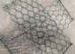 Easy Install 60x80mm 2.4mm PVC Coated Dark Green Gabion Wire Mesh For Civil Engineering