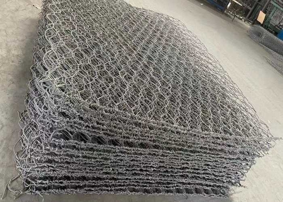 Galvanized Steel Wire 1m-6m Hexagonal Gabion Baskets For Water Soil Bridge Protection