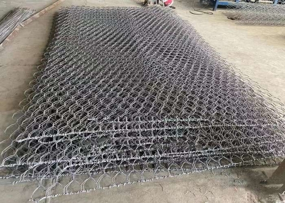 PVC Coating  Gabion Mattress Weaved Mesh Gabion ISO9001 Approved Slope Protection Gabion baskets Mattress