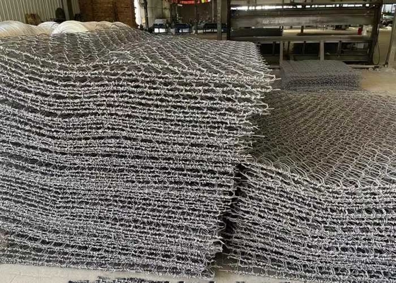 Heavy-Duty PVC-Coated Gabion Mattresses for Soil Stabilization – Ideal for Riverbanks and Slopes